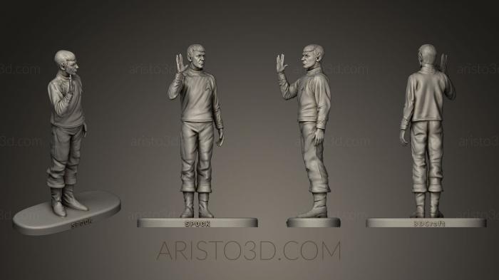 Figurines of people (STKH_0054) 3D model for CNC machine